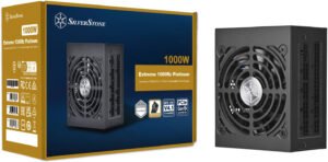 SilverStone Extreme 1000Rz Fully Modular Power Supply, 1000W Power, Cybenetics Platinum, Silent 92mm FDB Fan, Active PFC, All Japanese Electrolytic Capacitors, Black