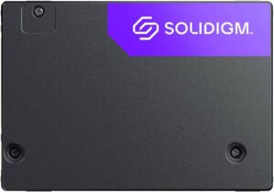 Solidigm D7-PS1010 Series PCIe 5.0 NVMe Internal SSD, 1.92TB Capacity, Up to 14,500 Seq. Read & 4,100 Seq. Write, PCIe 5.0 x4 & NVMe Interface, E3.S 7.5mm Form Factor, Black