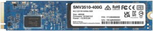 Synology NVMe M.2 22110 Internal SSD, 400GB Storage Capacity, 3000Mbps Read Speed, 750Mbps Write Speed, PCIe 3.0 x4 Interface, 1.8M Hours MTBF, 491 TBW, Blue