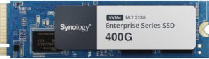 Synology SNV5420 NVMe PCIe 3.0 M.2 Internal SSD, 400GB Capacity, 3000MB/s Sequential Read & 650MB/s Sequential Write, M.2 2280 Form Factor, NVMe PCIe 3.0 x4 Interface