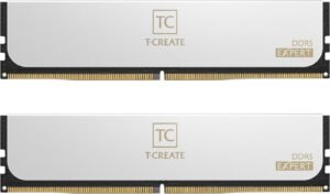 TeamGroup Expert 48GB (2x 24GB) DDR5 Desktop Memory Kit, 6400MHz Memory Speed, CL32 CAS Latency, 1.35 Voltage, Intel XMP 3.0 & AMD EXPO Profile, White