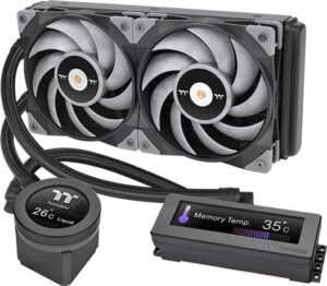 Thermaltake Floe RC Ultra 240 CPU & Memory AIO Liquid Cooler, 3200 RPM, Tube Length 400mm