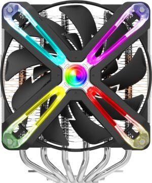 Zalman CNPS20X RGB CPU Cooler Dual 140mm Fans - Black