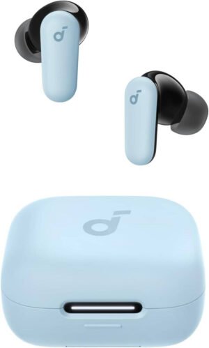 Anker Soundcore R50I NC Earbud, Up to 42dB Reduce Noise, Advanced Active Noise Cancelling System, Adaptive Technology, Transparency Mode, Up to 10 Hours Playtime, Blue/Black