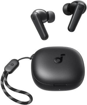 Anker Soundcore R50i True Wireless Earbuds, 10mm Driver, AI-Enhanced Calls via 2 Built-In Microphone, 22 Presets EQS, 10H Playtime, Customize Controls, IPX5 Waterproof, Black
