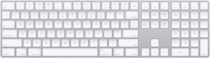 Apple Magic Keyboard with Numeric Keypad - US English - Silver