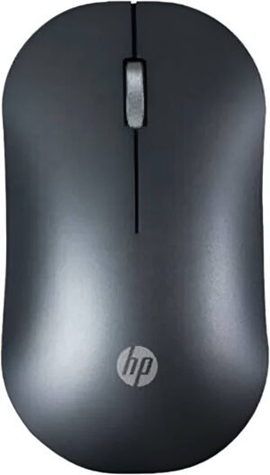 HP DM10 Wireless Bluetooth Mouse, 1600 DPI Resolution, Metal Roller, 2.4Ghz Wireless Dongle, Adonized Aluminum Alloy Shell, Black