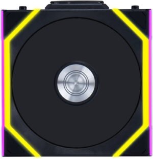 Lian-Li UNI FAN SL Wireless Case Fan, 120mm Fan Size, 2000 RPM Fan Speed, 64.05 CFM Airflow, Fluid Dynamic Bearing Type, PBT Material, Single Pack, Black