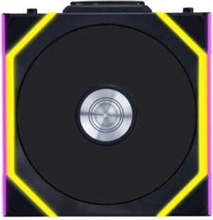 Lian-Li UNI FAN SL Wireless Case Fan, Reverse Blade, 120mm Fan Size, 2000 RPM Fan Speed, 69.5 CFM Fan Airflow, Fluid Dynamic Bearing Type, Single Pack, Black