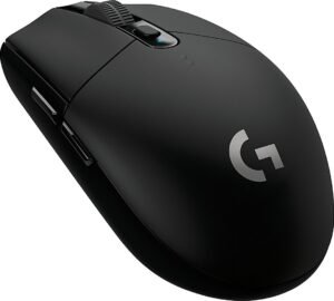 Logitech G305 LIGHTSPEED Wireless Gaming Mouse, Black