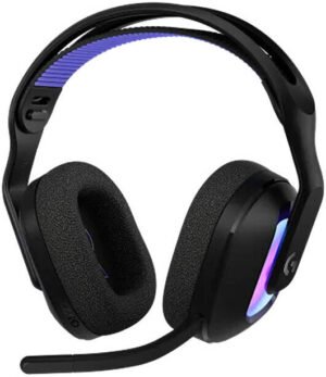Logitech G522 LightSpeed Wireless Gaming Headset, Lightsync RGB, Full Bandwidth Mic, Advanced Synchronized Audio, Tri-Connectivity with LightSpeed, Bluetooth 5.3, Black