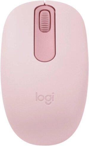 Logitech M196 Bluetooth Wireless Mouse, Compact and Portable Mouse for Laptops, Tablets and More, 12-Month Battery, Smooth Tracking, Compatible With PC and Mac, Rose
