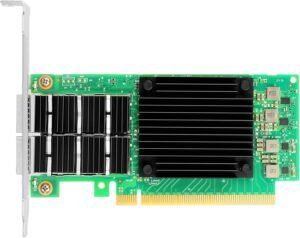 Mellanox MCX556A-EDAT ConnectX-5 Ex InfiniBand/Ethernet Adapter Card, EDR IB (100Gb/s) & 100GbE, Dual-Port QSFP28, PCIe 4.0 x16, Tall Bracket