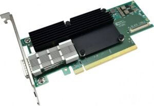 Mellanox MCX653105A-HDAT ConnectX-6 InfiniBand/Ethernet Adapter Card, HDR IB (200Gb/s) & 200GbE, Single-Port QSFP56, PCIe3.0/4.0 x16, Tall Bracket