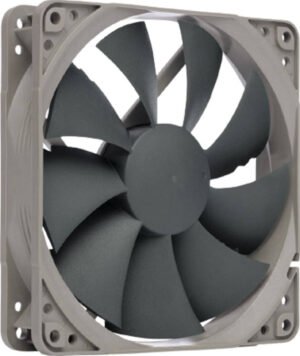Noctua NF-P12 PWM Cooling Fan, 4-Pin Connector, 1700 RPM Rotational Speed, SSO-Bearing, 12V Operating Voltage, Gray