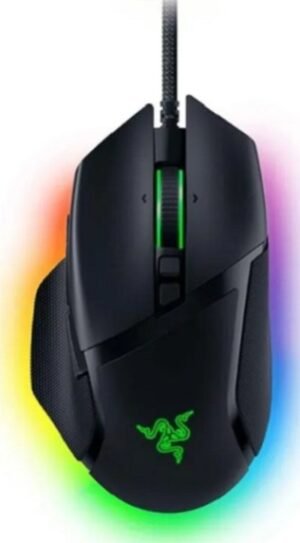 Razer Basilisk V3 - Ergonomic Wired Gaming Mouse, 11 Easy Access Buttons, 11 Razer Chroma RGB Lighting Zones, Black