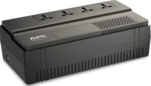 APC Easy UPS, 650VA Rated Power, Floor/Wall Mount, 230V Main Input & Output Voltage, 4x Universal outlets, AVR