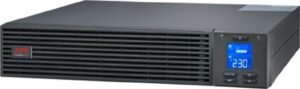 APC Online SRV 2000VA Easy UPS, 230V Output Voltage, With Rail Kit, 1600W Rated Power, 1.50m Cable Length, 4 IEC 60320 C13 Power Socket Outlets, Black