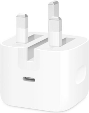 Apple 40W Dynamic Power Adapter with 60W Max, Compact Fast Charging USB-C Power Adapter, Dynamic Power Boost for iPhone, iPad & Mac Devices, White