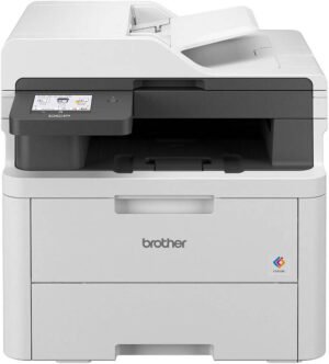 Brother DCP-L3560CDW Color Laser Printer, Up to 26/27 PPM Print Speed, Up to 1,200 1,200 DPI, Automatic 2-sided (Duplex), Up To 250 Sheets, Wireless & Wi-Fi Direct, Gigabit Etherne