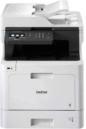 Brother MFC-L8690CDW Wireless All-in-one Laser Printer, Full Color With Advanced Duplex Printing, Gigabit Ethernet, High Yield Tonner