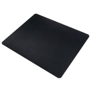 Generic Non Slip PU Leather Mouse Pad, Desk Writing Mat, For Office Home, 22x18cm Small Size, Black
