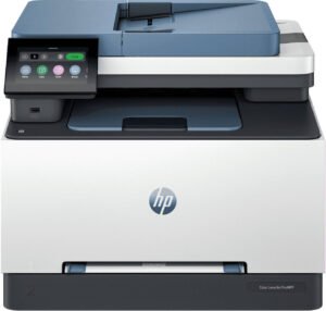 HP Color LaserJet Pro MFP 3303fdw Printer, Print Speed Up to 25 ppm, Ethernet, USB, Wi-Fi, Dynamic Security Enabled, 100 Sheets Output Tray, 4.3" Diagonal Color TFT Display
