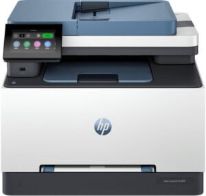 HP Color LaserJet Pro MFP 3303sdw Printer, Print speed up to 25 ppm (Black) & 25 ppm (Color), Two-Sided Colour Printing With Scanning and Copying, Compact Design, Blue