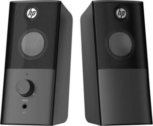 HP Multimedia USB 2.0 Speaker DHS-2101 With 3.5mm Audio Jack For Extra Connectivity