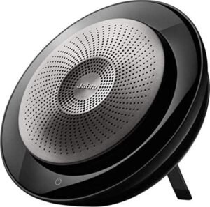 Jabra Speak 710 Speaker Phone - Unified Communications Certified Portable Conference Speaker with Bluetooth Adapter and USB - Connect with Laptops Smartphones and Tablets