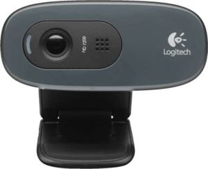 Logitech C270 Desktop or Laptop Webcam, HD 720p Widescreen for Video Calling and Recording
