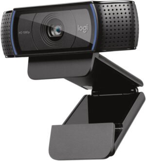 Logitech C920 Pro Widescreen HD Webcam, Calling and Recording, 1080p Camera, Desktop or Laptop Webcam