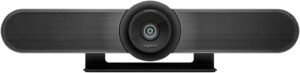Logitech Meetup Conference Cam, 120° Ultra-Wide View, RightSense Technologies, Integrated Audio System, Bluetooth Wireless Technology, RF Remote Control, Black