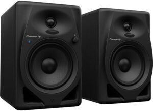 Pioneer DJ DM-50D-BT 5-inch Active Desktop Monitor Speakers with Bluetooth Dual DJ/Production Modes, Class D Amp & Versatile Connectivity, Black
