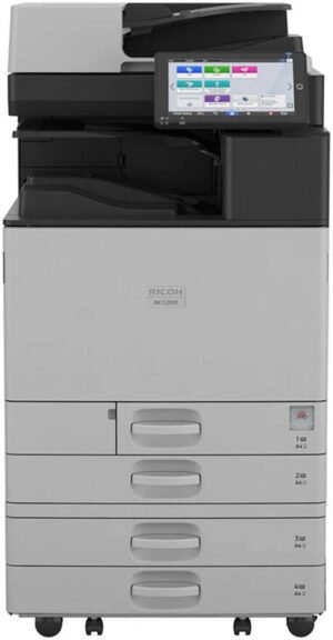 RICOH IM C2010 A3 Colour Multifunction Printer, 20ppm Print Speed, Copy Print Scan, 600dpi Resolution, 256GB SSD, Smart Operation Panel, Secure Office MFP, High Efficiency