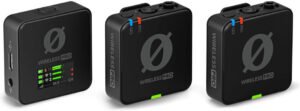 RODE Wireless PRO Compact Dual Wireless Microphone System, Rechargeable, USB-C, 20Hz 20kHz, Broadcast-Quality Audio