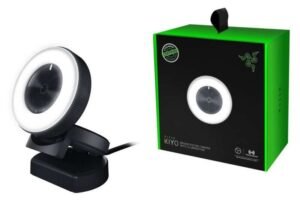 Razer Kiyo Broadcasting and Streaming Camera with Ring Light Illumination
