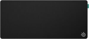 SteelSeries QcK Performance - Balance Mouse Pad, Low-Profile Stitched Edges, Non-Slip Neoprene Rubber Base, High-Grade Neoprene Foam, Large Size (900mm x 400mm x 3.5mm), Black