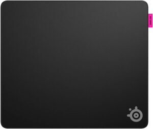SteelSeries QcK Performance - Speed Mouse Pad, Low-Profile Stitched Edges, Non-Slip Neoprene Rubber Base, High-Grade Neoprene Foam, Large Size (490mm x 420mm x 3.5mm), Black