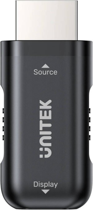 UNITEK HDMI Male to USB-C Female Adapter, 4K@60Hz Visual Feast, HDCP & Dynamic HDR Support, Video Output Sharing and Recording, USB-C Side To Display, Black